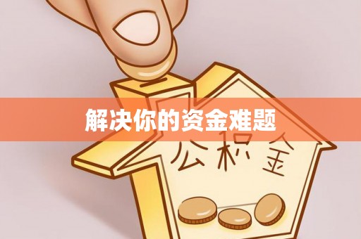 新界解决你的资金难题