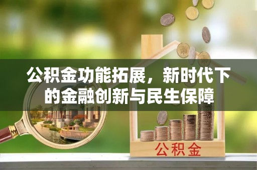 新界公积金功能拓展，新时代下的金融创新与民生保障