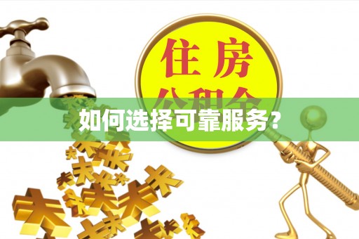 新界如何选择可靠服务？
