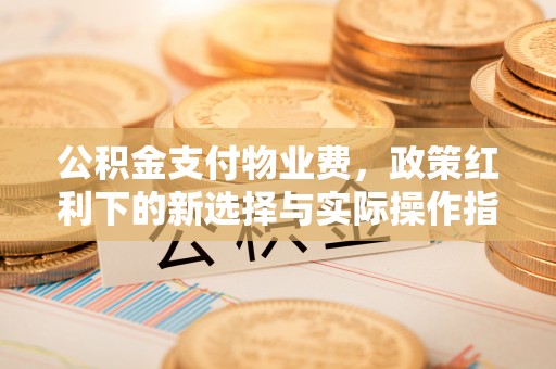 新界公积金支付物业费，政策红利下的新选择与实际操作指南