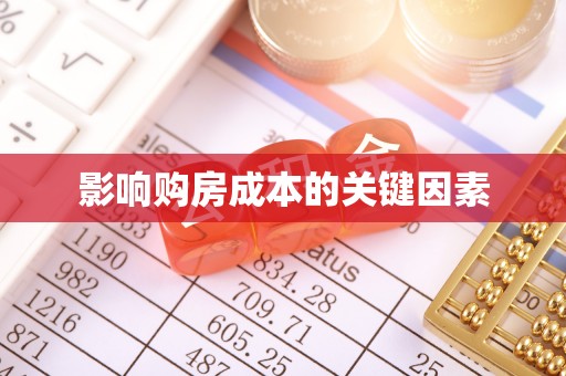 新界影响购房成本的关键因素
