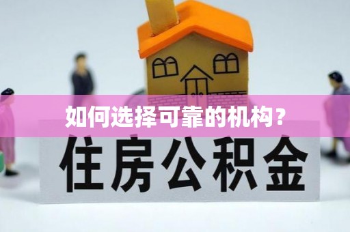 新界如何选择可靠的机构？