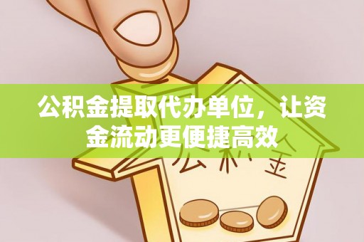 新界公积金提取代办单位，让资金流动更便捷高效