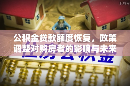 新界公积金贷款额度恢复，政策调整对购房者的影响与未来展望