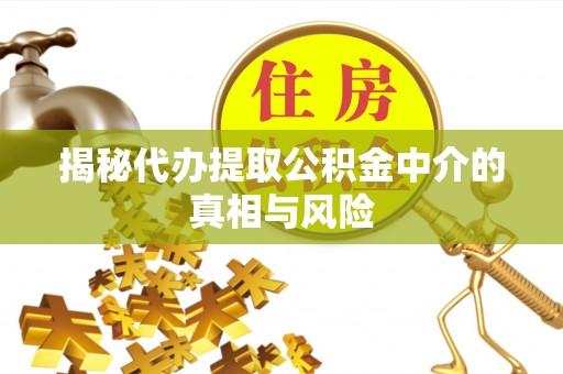 新界揭秘代办提取公积金中介的真相与风险