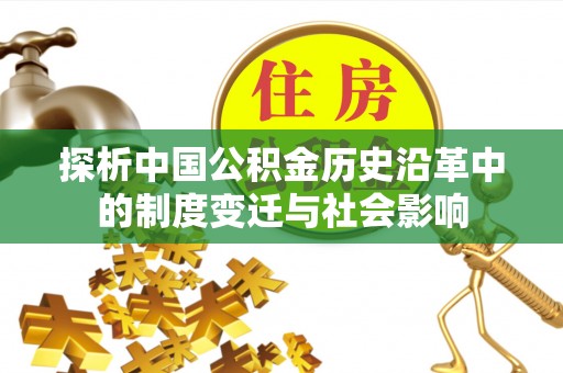 新界探析中国公积金历史沿革中的制度变迁与社会影响