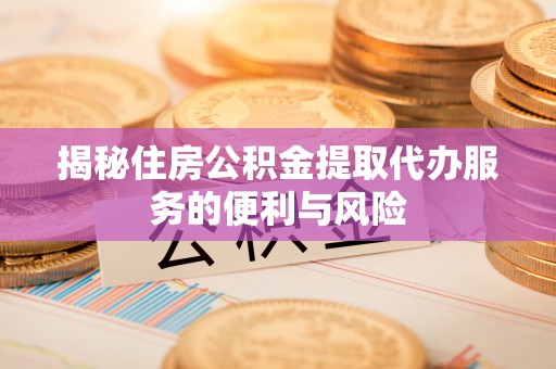 新界揭秘住房公积金提取代办服务的便利与风险
