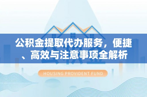 新界公积金提取代办服务，便捷、高效与注意事项全解析