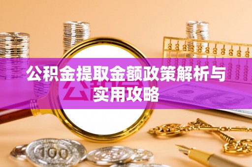 新界公积金提取金额政策解析与实用攻略