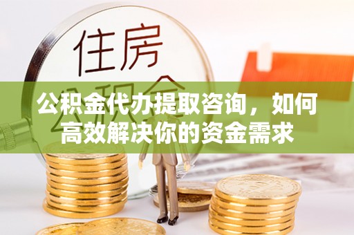新界公积金代办提取咨询，如何高效解决你的资金需求