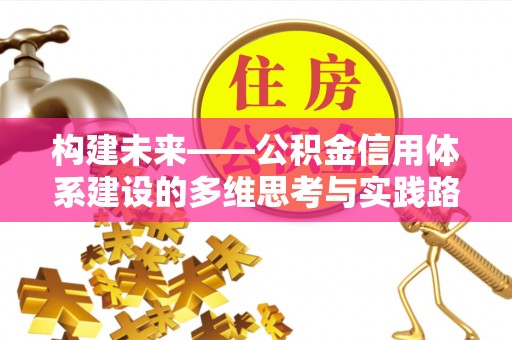 新界构建未来——公积金信用体系建设的多维思考与实践路径