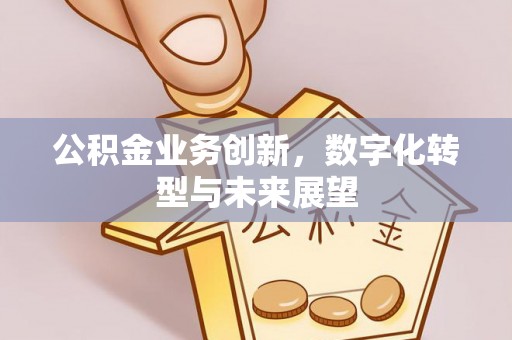 新界公积金业务创新，数字化转型与未来展望