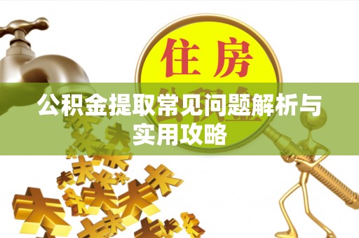 新界公积金提取常见问题解析与实用攻略