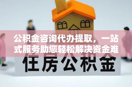 新界公积金咨询代办提取，一站式服务助您轻松解决资金难题