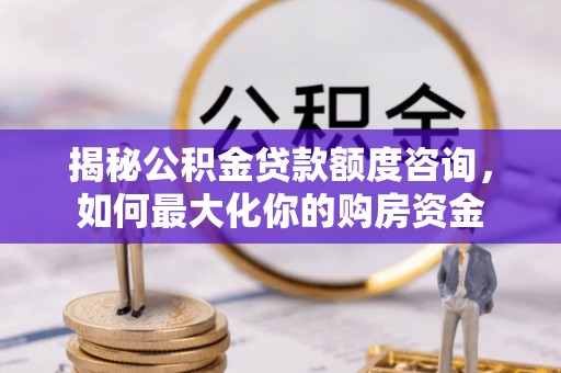 新界揭秘公积金贷款额度咨询，如何最大化你的购房资金