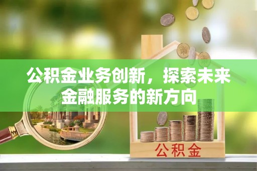 新界公积金业务创新，探索未来金融服务的新方向
