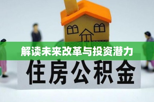 新界解读未来改革与投资潜力