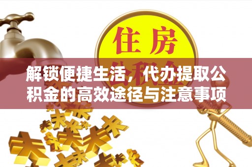 新界解锁便捷生活，代办提取公积金的高效途径与注意事项