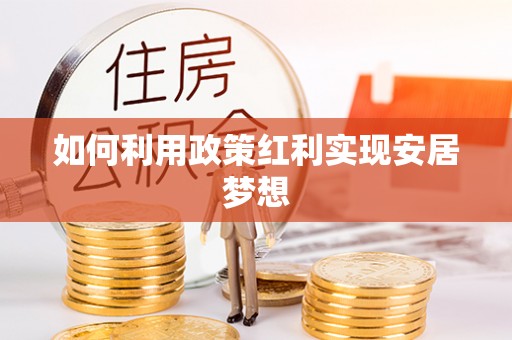 新界如何利用政策红利实现安居梦想