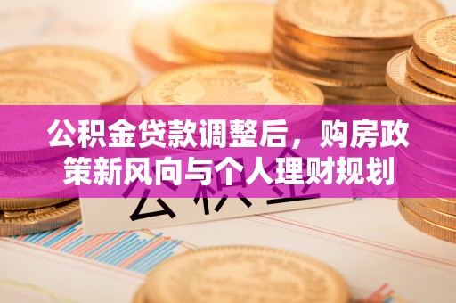 新界公积金贷款调整后，购房政策新风向与个人理财规划
