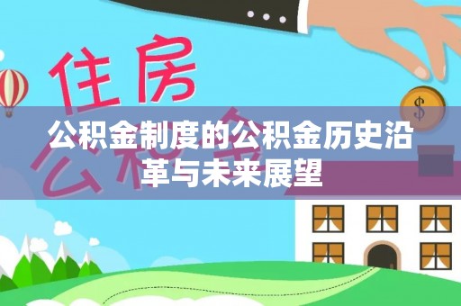 新界公积金制度的公积金历史沿革与未来展望