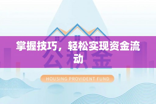 新界掌握技巧，轻松实现资金流动